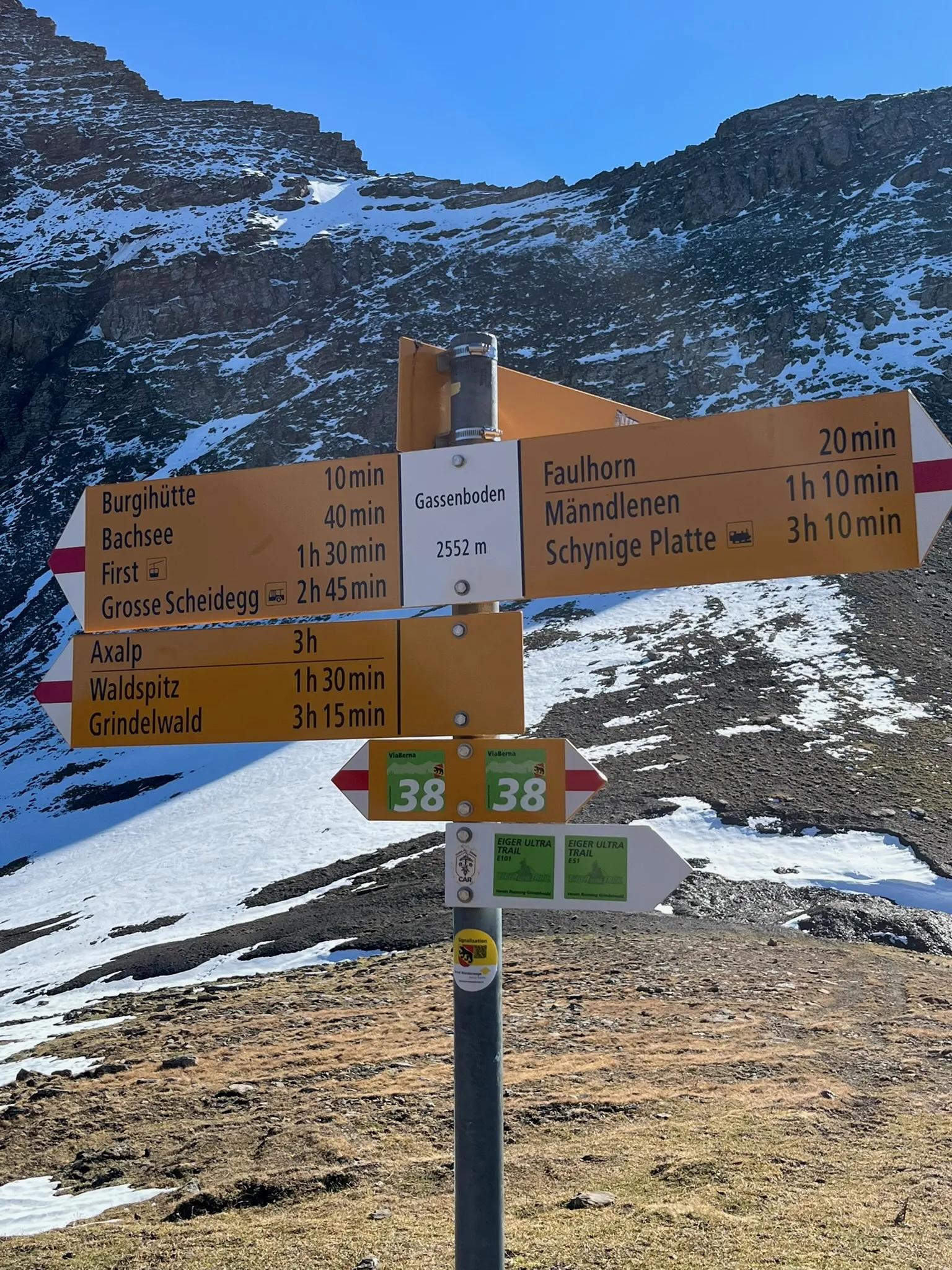 Hiking in Switzerland